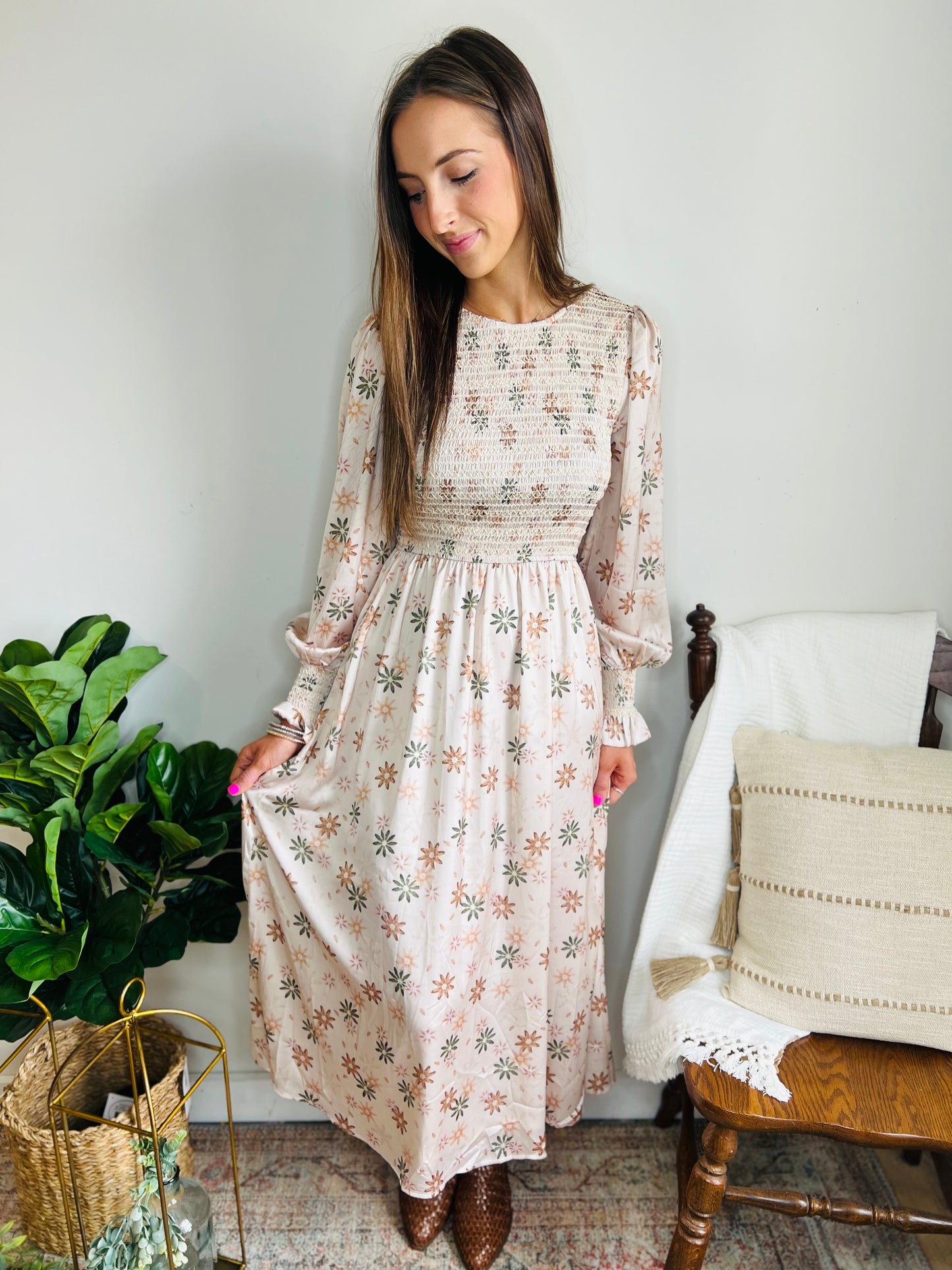 Boho Botanicals Dress