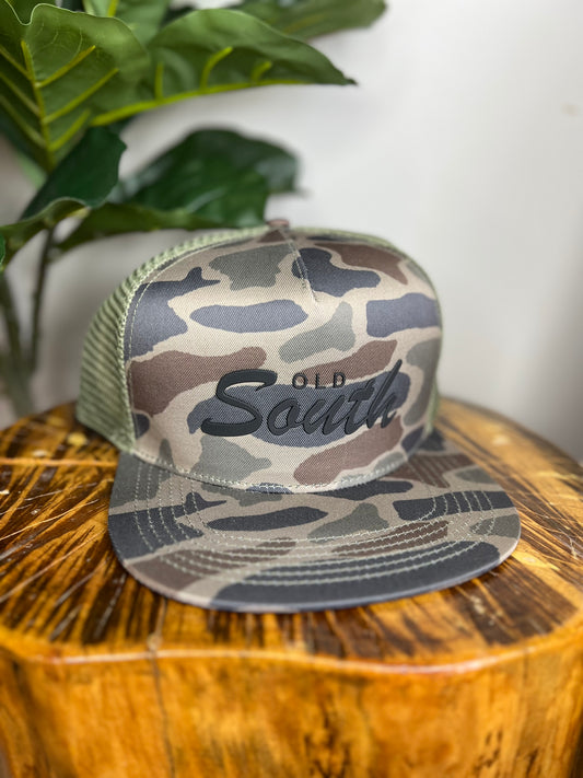 Old South Patch Thicket Camo Trucker Hat