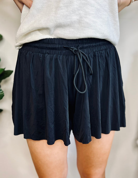 Go With The Flow Athletic Shorts