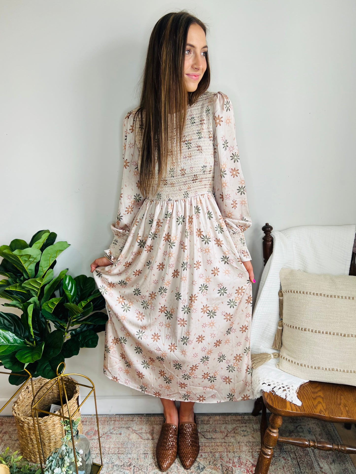 Boho Botanicals Dress