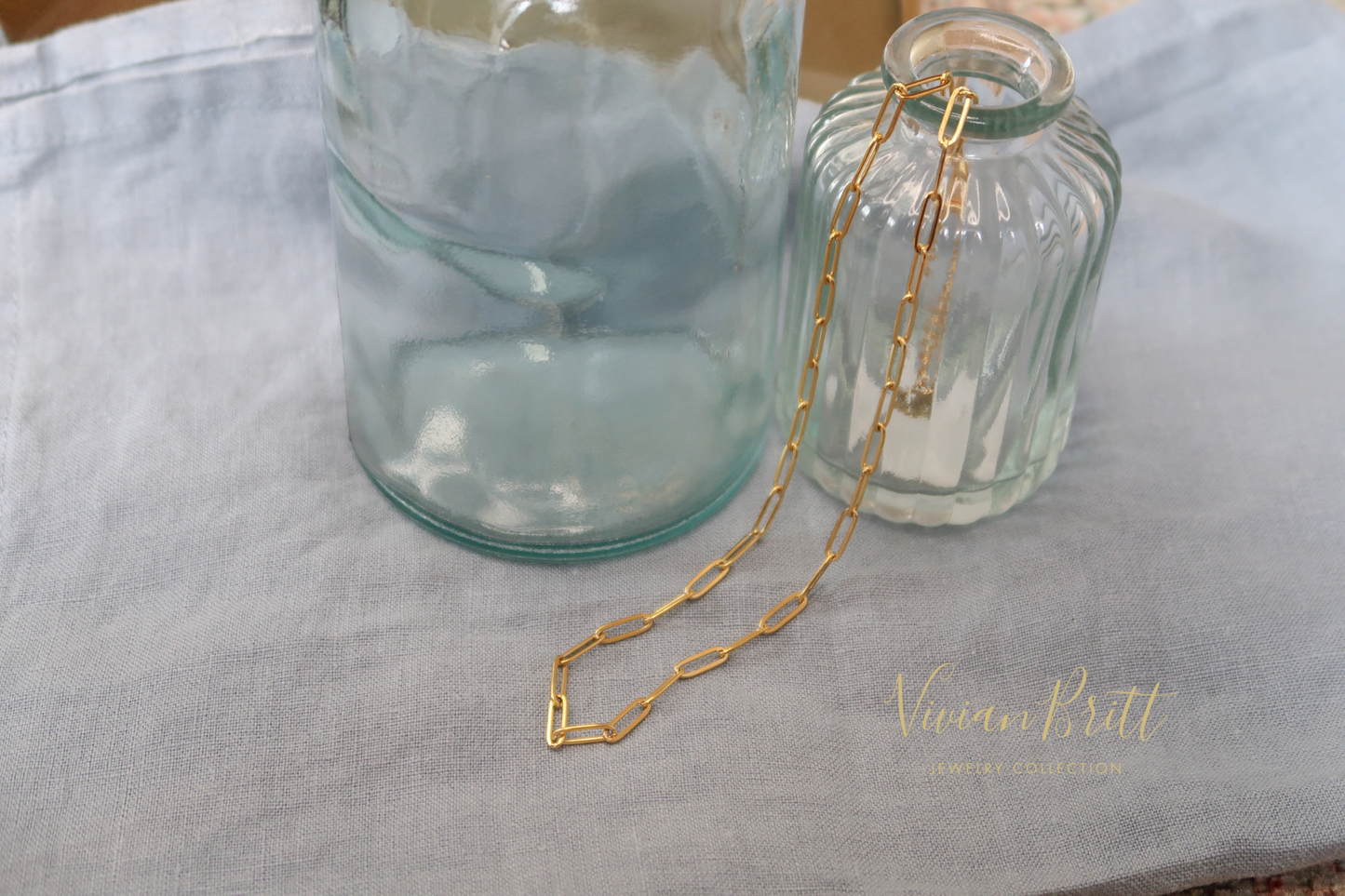 Sydney Paperclip Chain Necklace