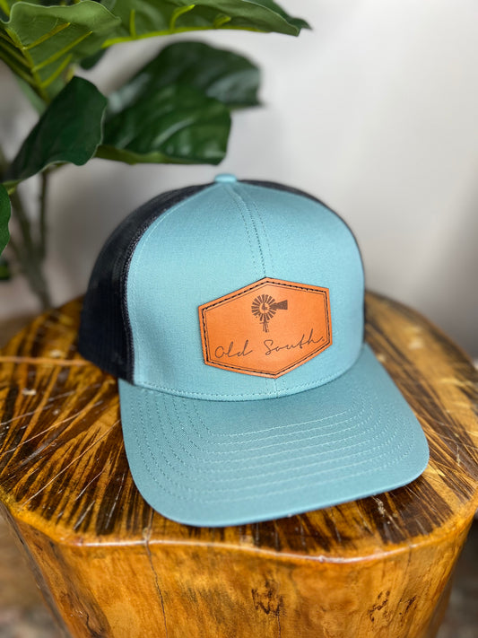 Signature Leather Patch Trucker Hat