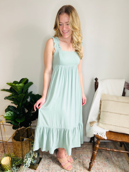 Mint For You Dress