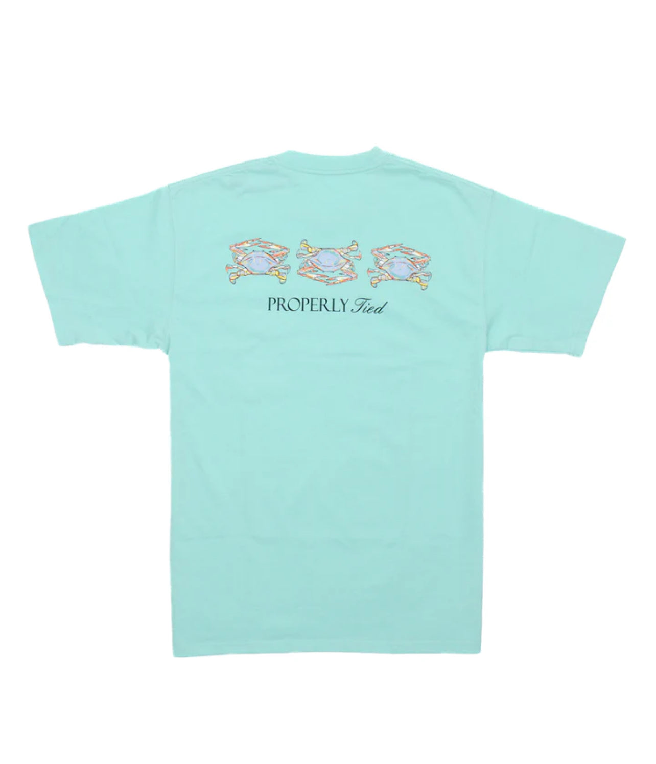 Properly Tied Cotton Tee - Triple Crab