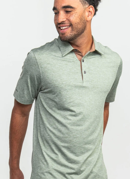 Grayton Heather Polo