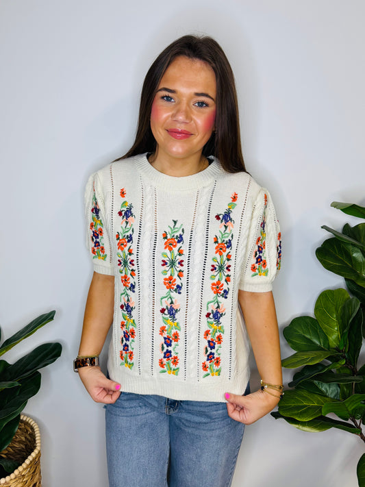 Wild Flower Sweater