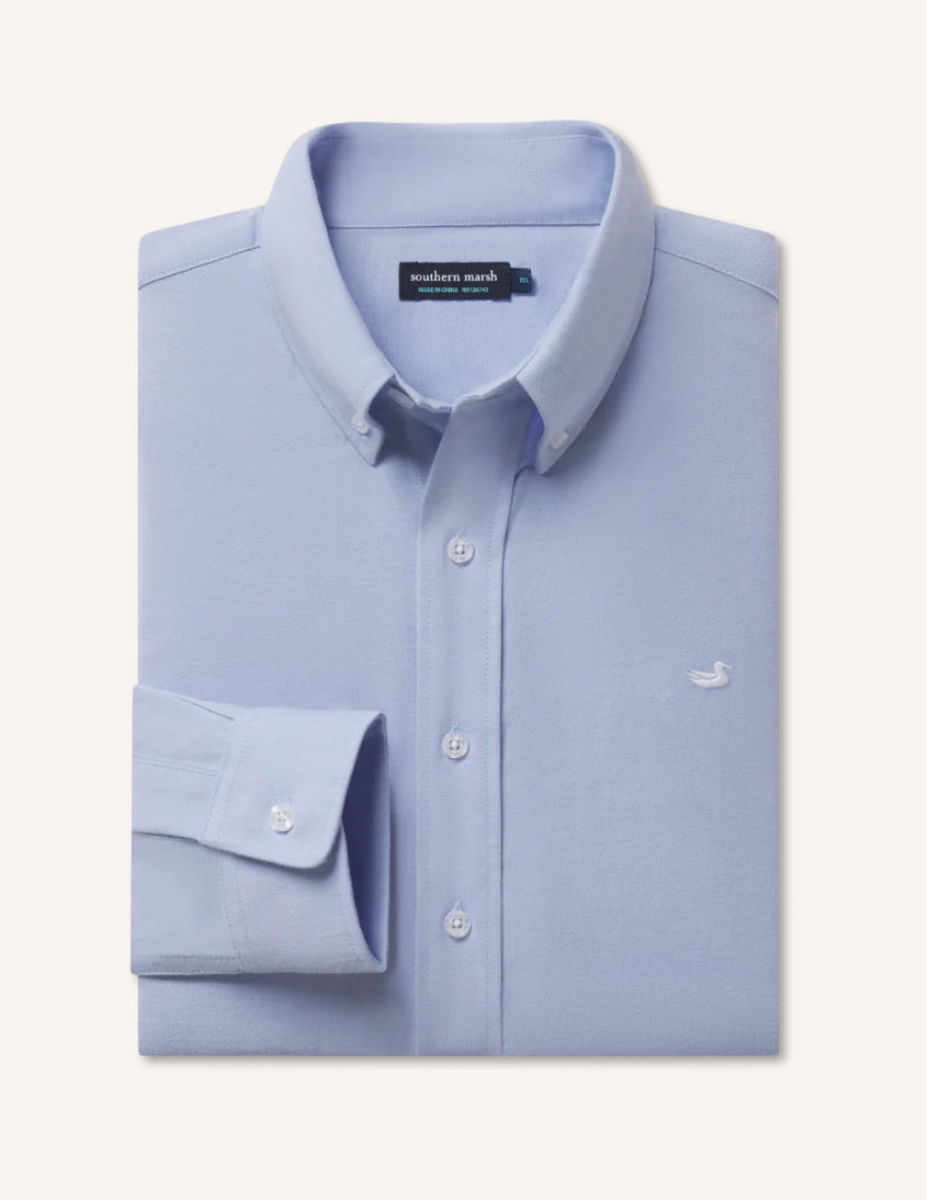 Classic Oxford Dress Shirt - Light Blue