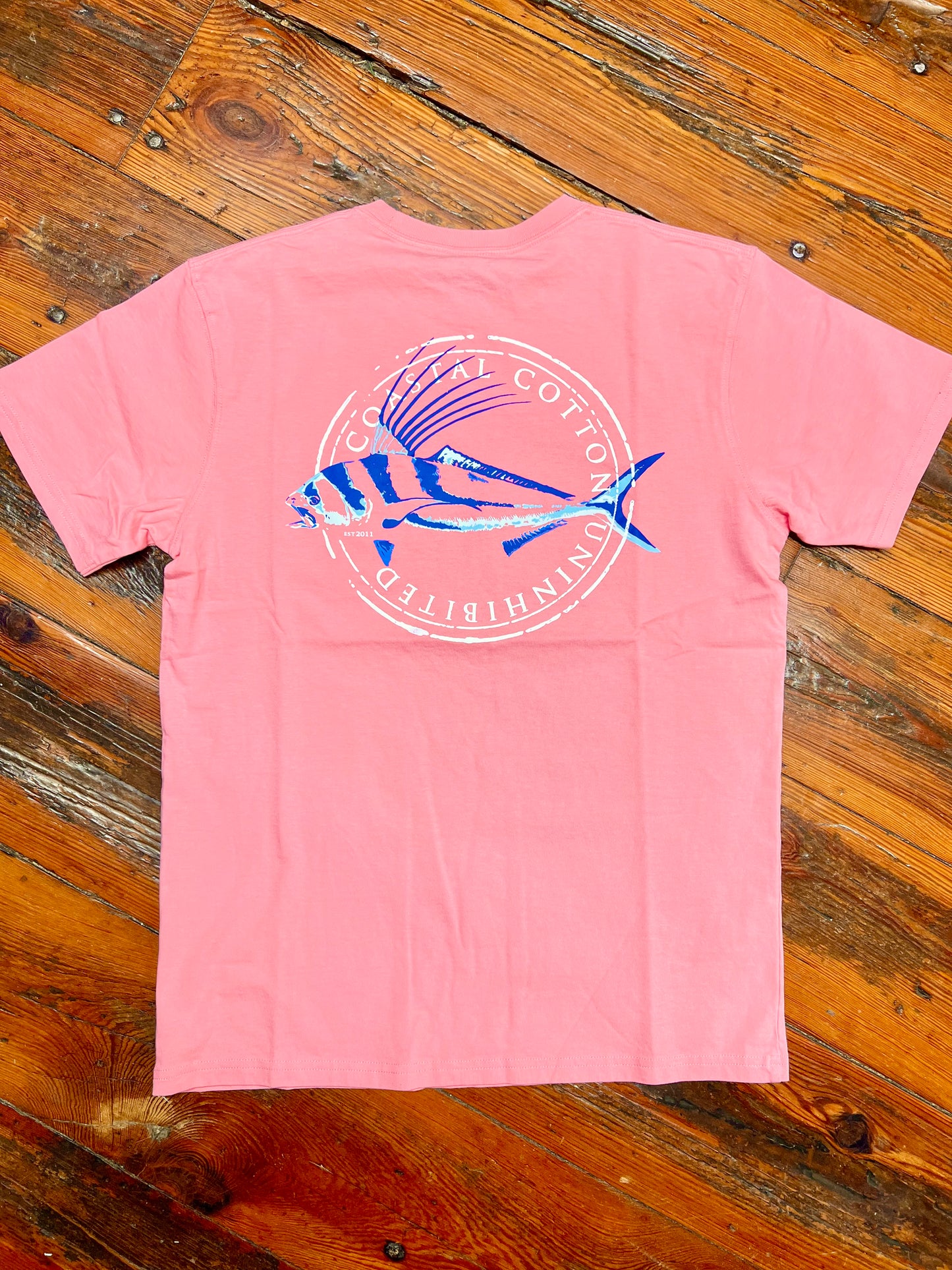 Coastal Cotton Tee - Rooster Fish