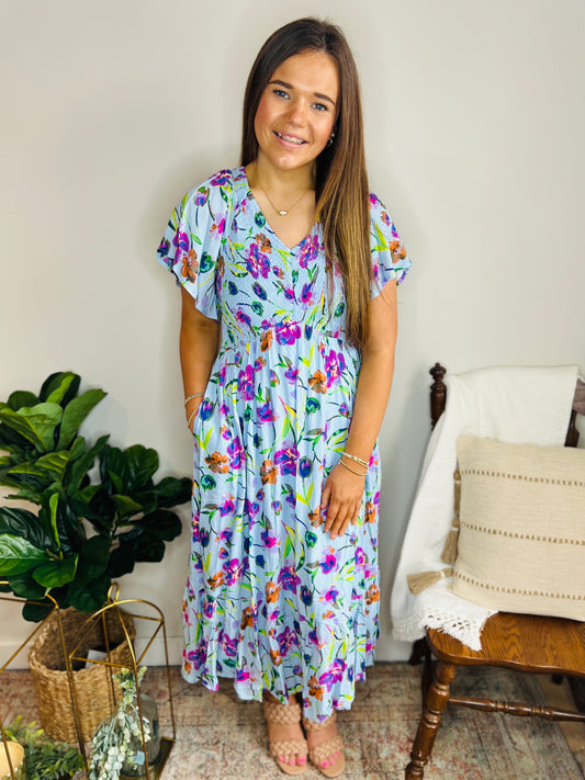 Floral Paradise Dress