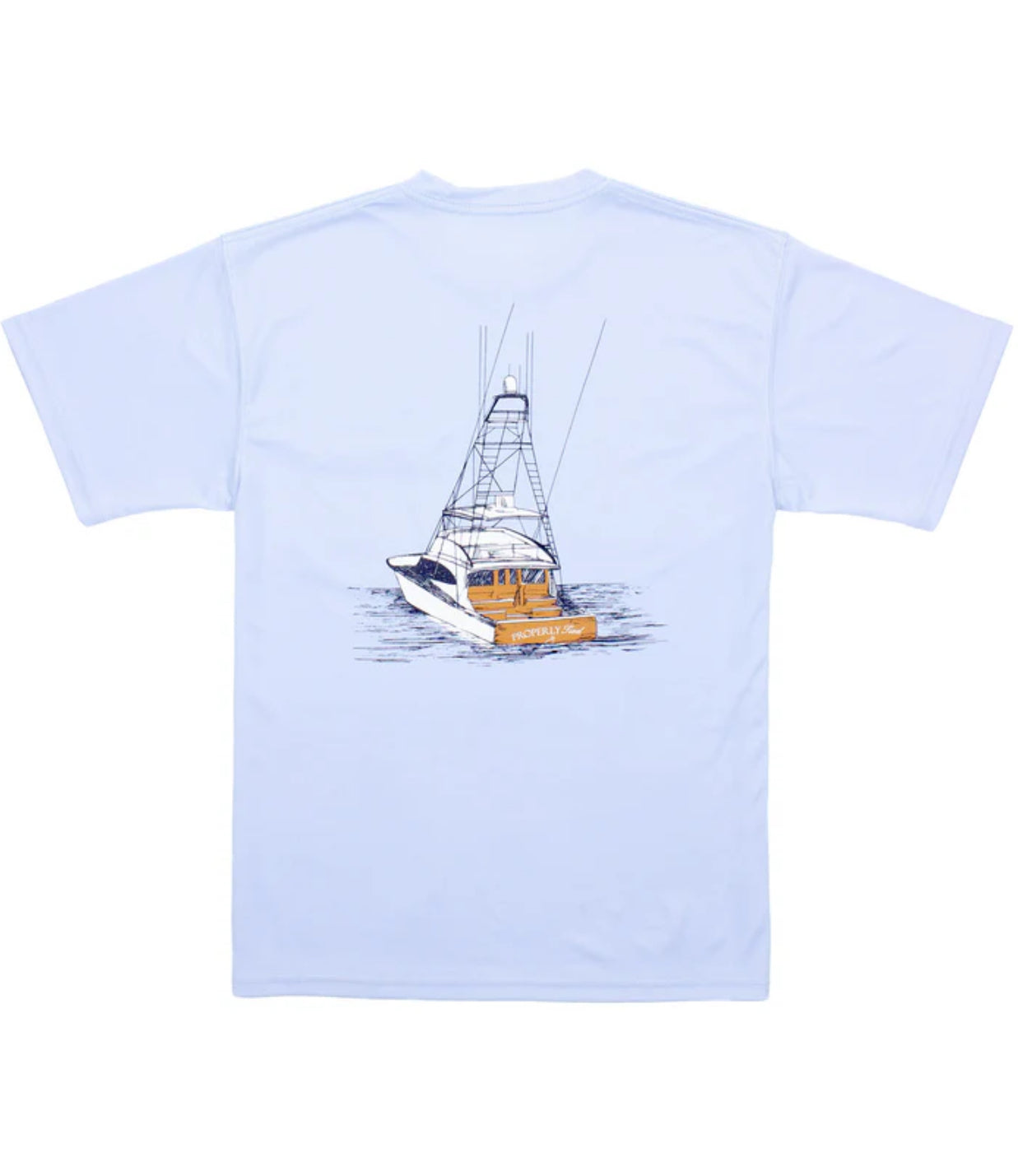 Properly Tied Performance Tee - Deep Waters