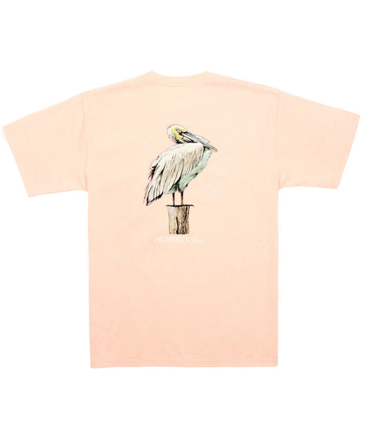 Properly Tied Cotton Tee - Pelican