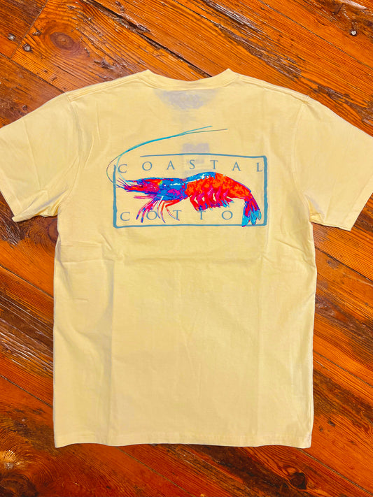 Coastal Cotton Tee - Lobster