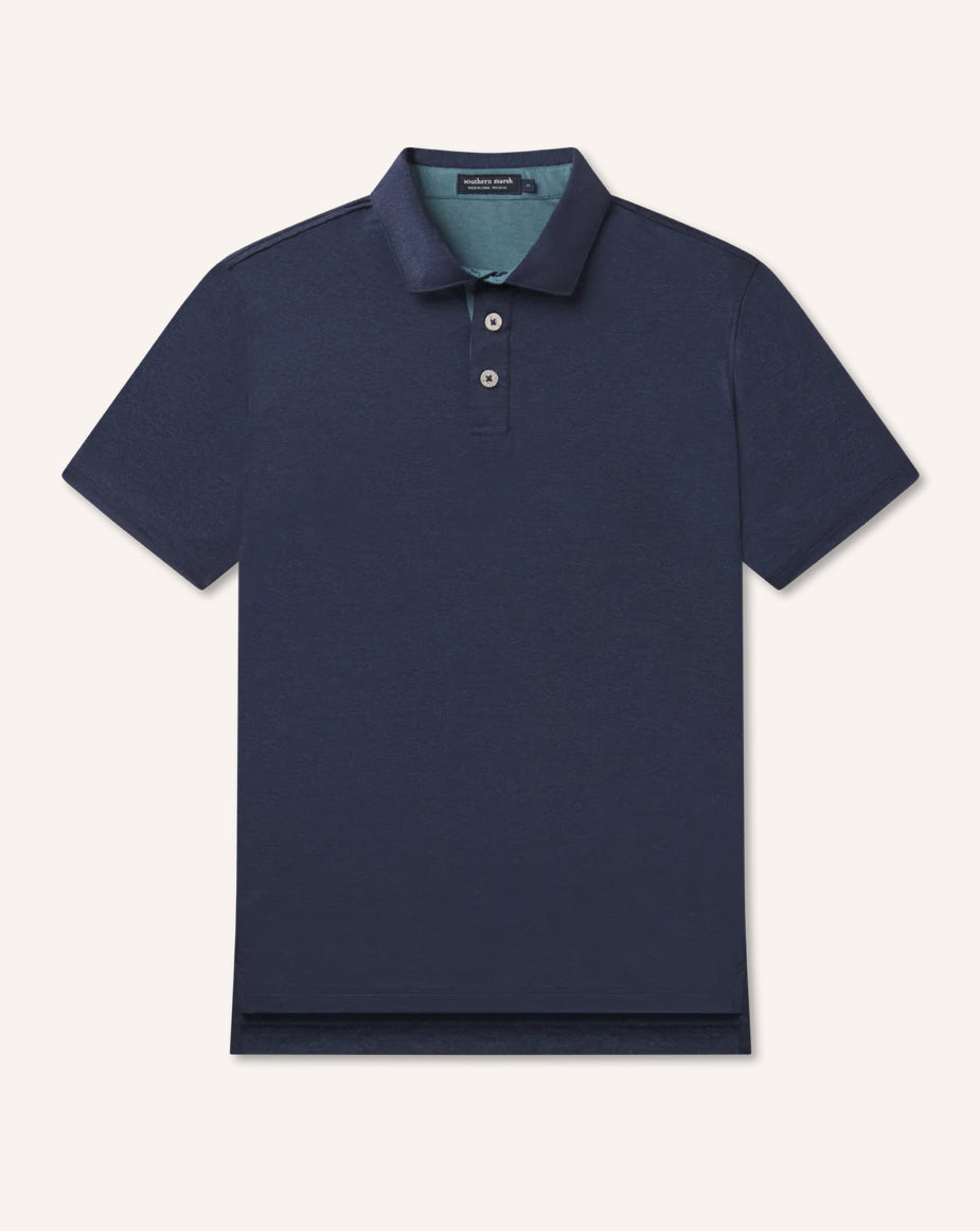 Lisbon Heather Performance Polo