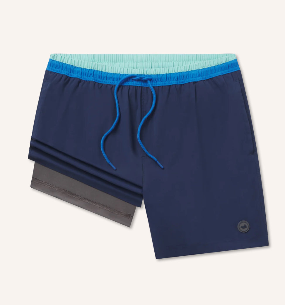 Pier Stretch Lined Trunk - Navy