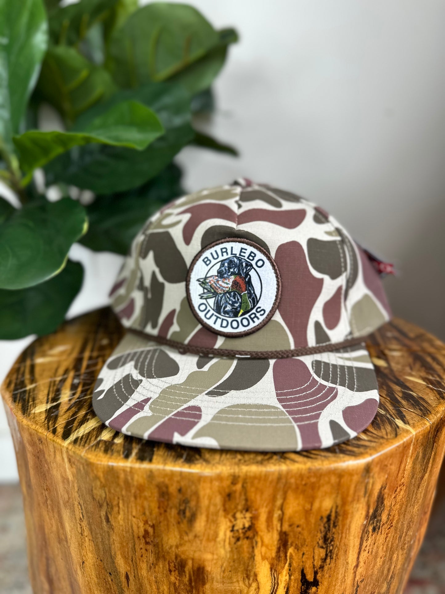 Burlebo Duck and Dog Camp Rope Hat