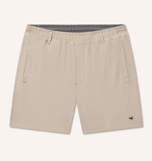 Billfish Lined Performance Shorts - Khaki