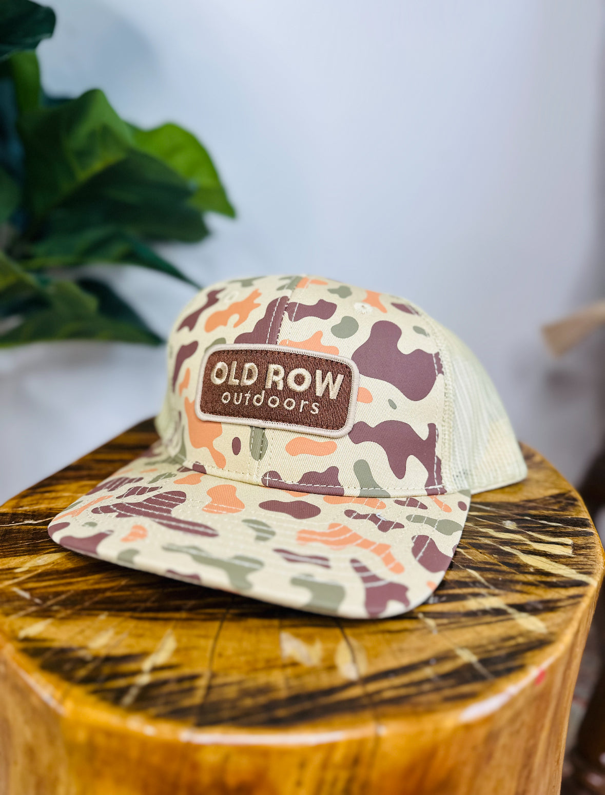 Old Row Outdoors Camo Trucker Hat