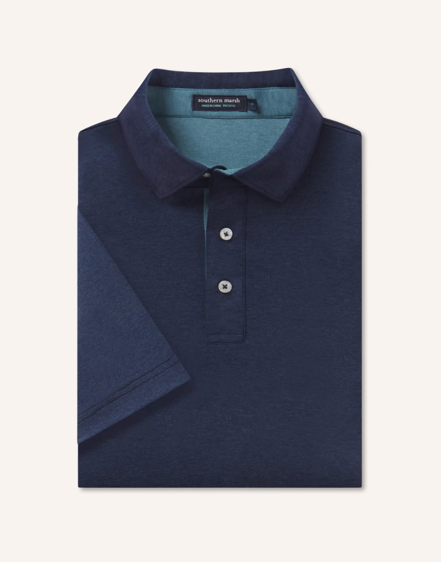 Lisbon Heather Performance Polo