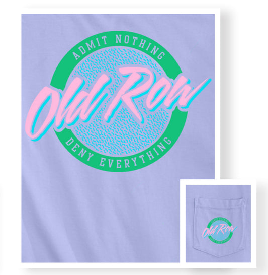 Old Row Cotton Tee - Green Logo