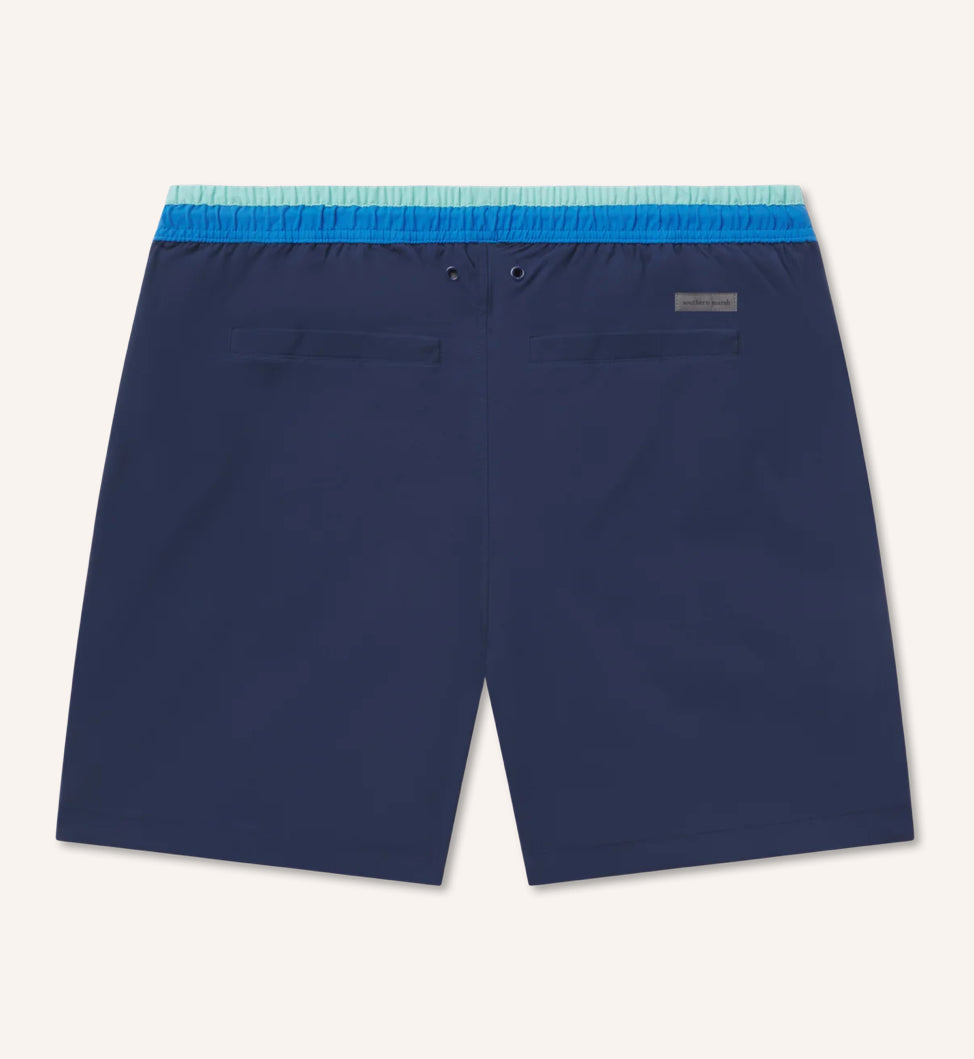 Pier Stretch Lined Trunk - Navy