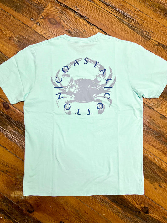 Coastal Cotton Tee - Crab